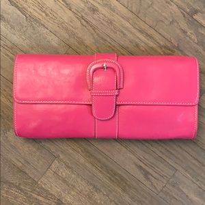 Pink EGO Wristlet/Clutch